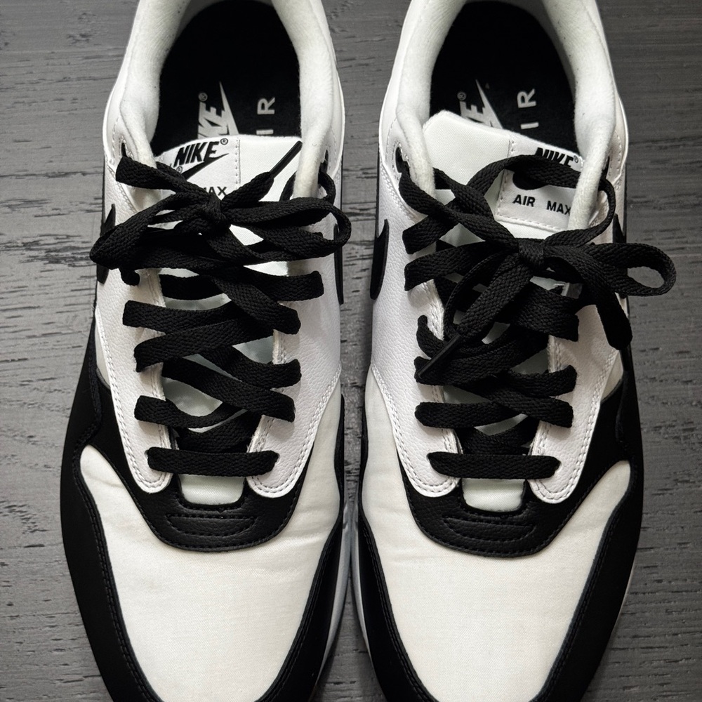 Nike Air Max Black and White Shoes
